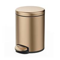 Мусорное ведро Raglo R360.106.33 с педалью для открывания, матовая медь