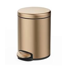 Мусорное ведро Raglo R360.106.33 с педалью для открывания, матовая медь