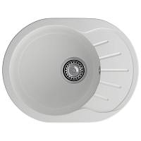 Кухонная мойка GranFest RONDO 580L, иней