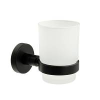 Стакан для ванной комнаты FIXSEN COMFORT BLACK FX-86006, черный