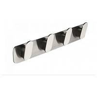 Планка с 4 крючками Grocenberg AC0054NK, никель