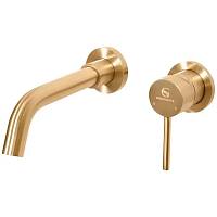 Смеситель для раковины встраиваемый Grocenberg GB511BR, бронза