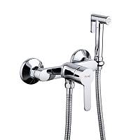 Гигиенический душ со смесителем FRAP F2041, хром