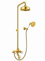 Душевая система Fiore XT SKY (SWAROVSKI®) 17OO0615, золото