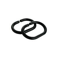 Комплект колец для шторы FIXSEN 12 шт. FX-1000B, черный