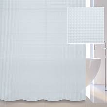 Штора для ванной комнаты Savol S-3DW, серый