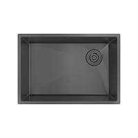 Кухонная мойка Rivelato 6444 UN-R, pvd черный