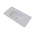 Раковина встраиваемая Knotlor ГРАЦИЯ FWB110900WY, матовый белый, 90 см