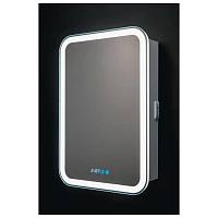 Зеркало-шкаф Silver Mirrors Фиджи 60 - 4.2 правый (часы, ТХ, сенсорный выключатель)