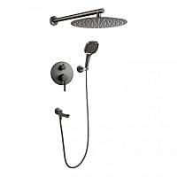 Душевая система встраиваемая FILARETE Roun FL1026BG, графит
