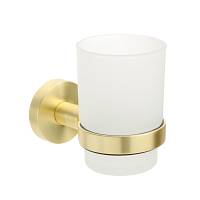 Стакан для ванной комнаты FIXSEN COMFORT GOLD FX-87006, матовое золото