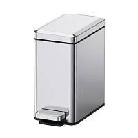 Мусорное ведро Raglo R361.606.05 с педалью для открывания, сатин