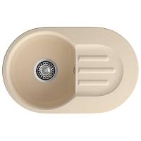 Кухонная мойка GranFest SMART 685L, бежевый