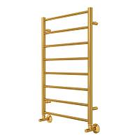 Полотенцесушитель водяной Terminus Аврора П8 50х80, брашированное золото