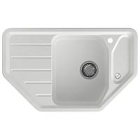 Кухонная мойка GranFest CORNER 800E, иней