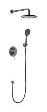 Душевая система VODA Vessel Gun Metal VSLGM Set_3in1