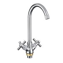Смеситель для кухни FRUD R49118-7, хром/белый