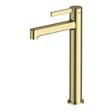 Смеситель для раковины высокий Esko SC25Gold/SC25G, золотой сатин