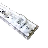 Карниз угловой для ванной  Savol SK-8017S, белый
