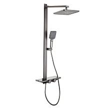 Душевая система Fmark FS45Q-03, графит