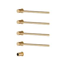 Полотенцесушитель электрический RAGLO R350.52.03 встраиваемый сенсорный с терморегулятором, сатин золотой