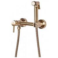 Смеситель с гигиеническим душем Grocenberg GB103NBR, бронза