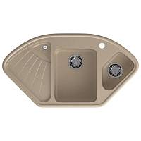 Кухонная мойка GranFest CORNER 1040E, песок