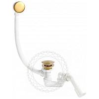 Слив-перелив (автомат, 90 см.) FILARETE FL90GL, золотой сатин