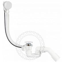 Слив-перелив (полуавтомат, 80 см.) FILARETE FL80W, белый