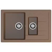 Кухонная мойка GranFest QUADRO 775KL, терракот