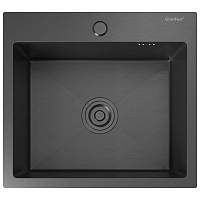 Кухонная мойка GranFest 4844, графит