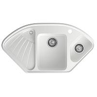 Кухонная мойка GranFest CORNER 1040E, иней