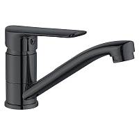 Смеситель для кухни Esko Lagos Black LG15B, черный