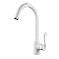 Смеситель для кухни Raffine F103C, белый