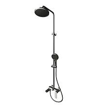 Душевая система Knotlor KN-83/GM, вороненая сталь